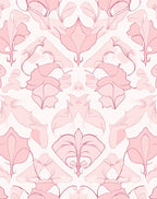 Abstract Petal And Leaf Pattern Rug