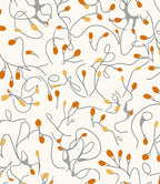 Modern Floral Vine Pattern Rug