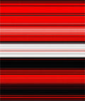 Abstract Red Black White Striped Style Rug