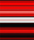 Abstract Red Black White Striped Style Rug