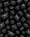 Spooky Spider Outline Print Rug