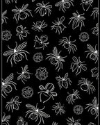 Spooky Spider Outline Print Rug