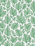Lush Green Leafy Botanical Pattern Rug