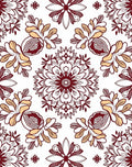 Intricate Floral Medallion Pattern Design Rug