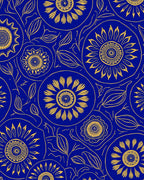 Bold Floral Vine Pattern Design Rug