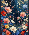 Vibrant Floral Pattern Rug