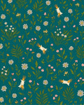 Whimsical Birds Flowers Pattern Rug