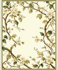Botanical Branches Floral Delight Rug