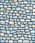 Stone Wall Textured Pattern Rug