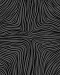 Dark Wood Grain Pattern Rug