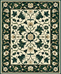 Ornate Floral Vine Pattern Rug