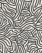 Bold Abstract Line Art Rug