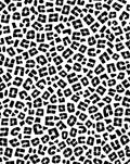 Monochromatic Abstract Animalistic Spots Rug