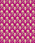 Orchid And Leaf Detailed Pattern Rug
