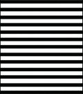 Classic Black White Stripe Pattern Rug