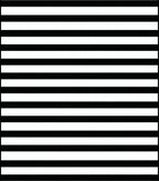 Classic Black White Stripe Pattern Rug