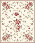 Vintage Floral Vine Pattern Rug