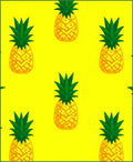 Yellow Pineapple Pattern Design Rug