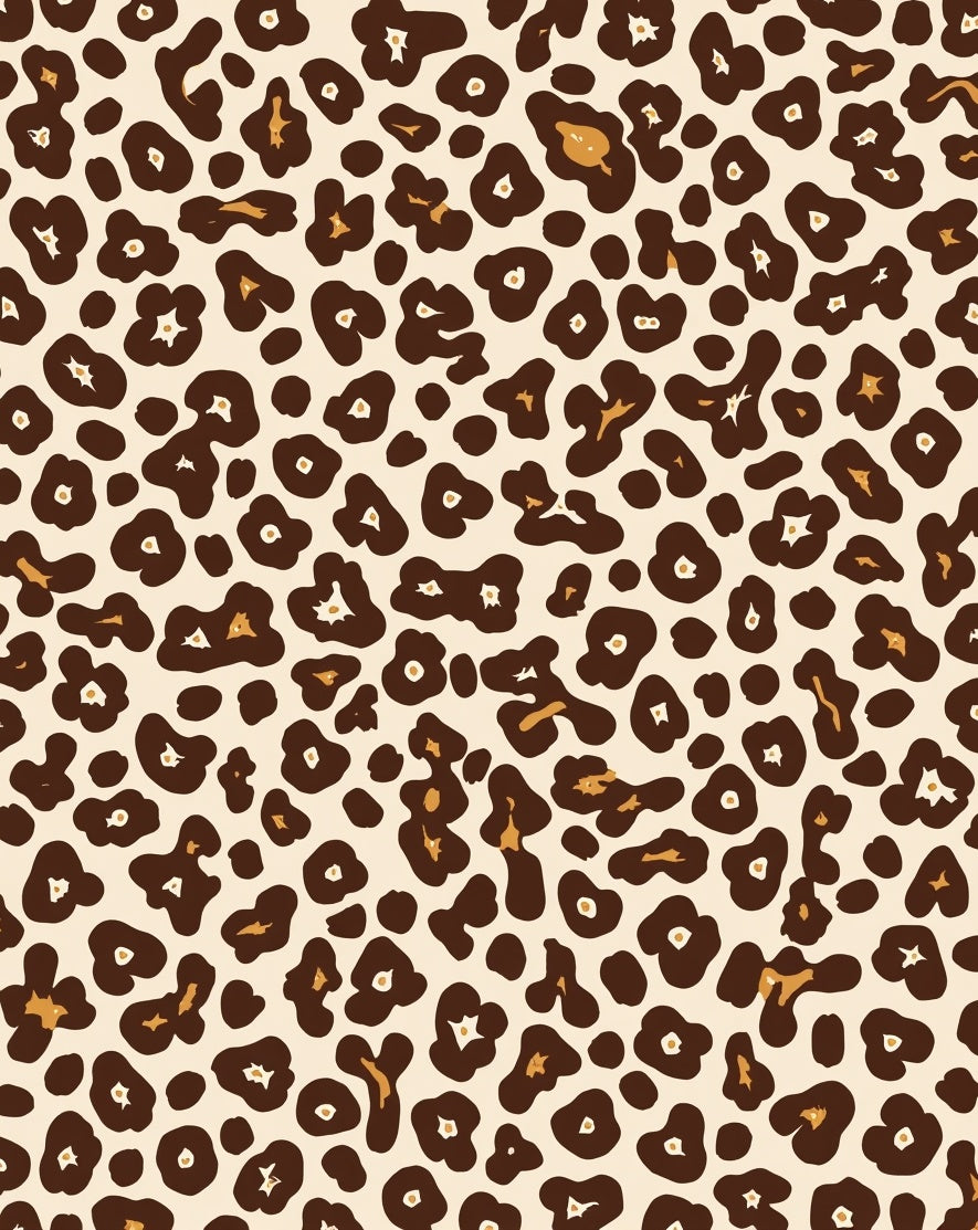 Bold Leopard Spotted Pattern Rug