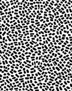 Abstract Black Pebble Pattern Rug