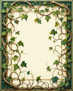 Trailing Vine Scroll Pattern Rug