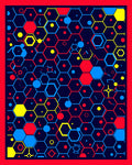Geometric Hexagon Pattern Rug