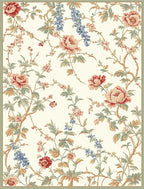 Floral Garden Branch Pattern Rug