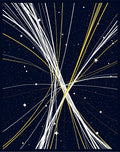 Cosmic Burst Bright Starburst Rug