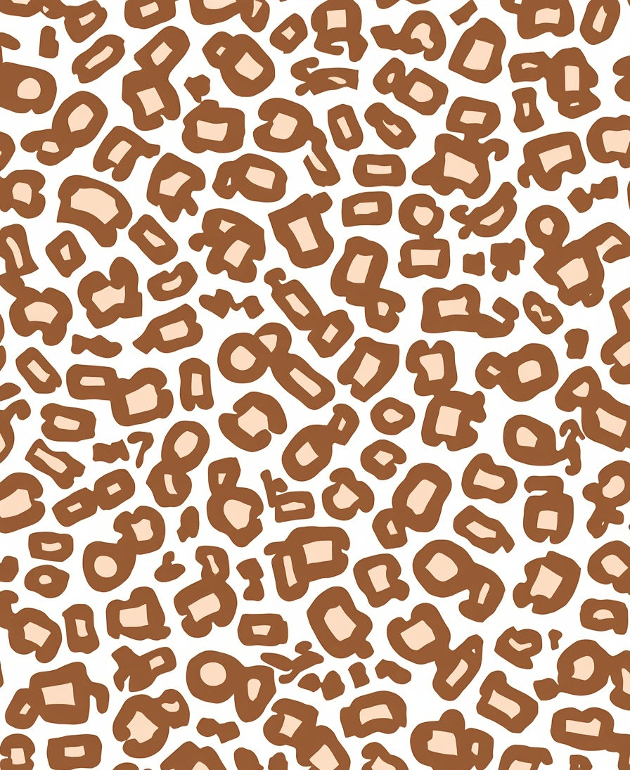Leopard Print Bold Contemporary Design Rug