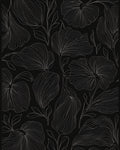 Elegant Floral Outline Pattern Rug