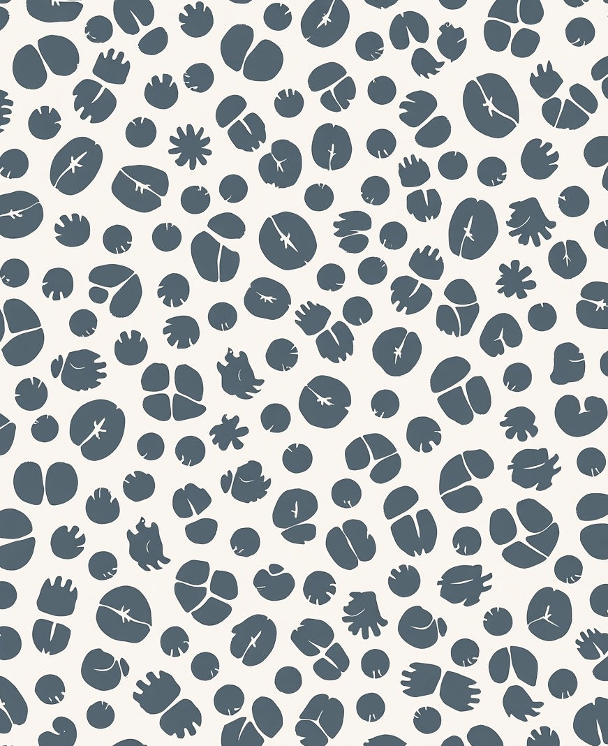 Abstract Botanical Cell Pattern Rug