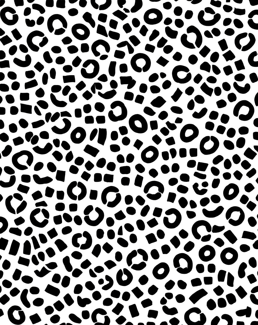 Bold Animalistic Abstract Pattern Rug