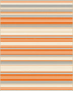 Subtle Striped Tonal Gradient Rug