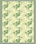 Vintage Floral Vine Pattern Rug