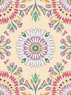 Mandala Floral Art Design Rug