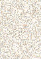 Abstract Swirls Pattern Rug