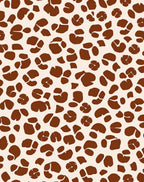 Abstract Spotted Animal Print Design Rug