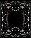 Elegant Ornate Floral Pattern Rug