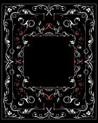 Elegant Ornate Floral Pattern Rug