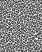 Monochromatic Organic Shape Pattern Rug