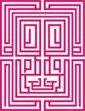 Modern Geometric Lines Rug
