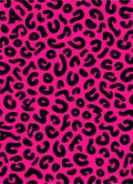Hot Pink Animal Wild Spot Design Rug