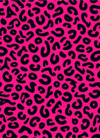 Hot Pink Animal Wild Spot Design Rug
