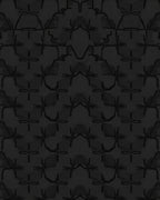 Geometric Dark Symmetry Pattern Rug