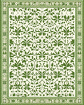 Intricate Floral Vine Pattern Rug