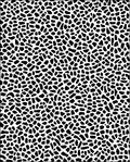 Black And White Organic Pattern Rug