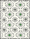 Delicate Floral Pattern Rug