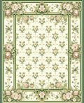 Floral Garden Classic Pattern Rug