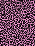 Pink Leopard Print Pattern Rug