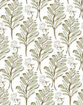 Olive Branch Botanical Pattern Rug